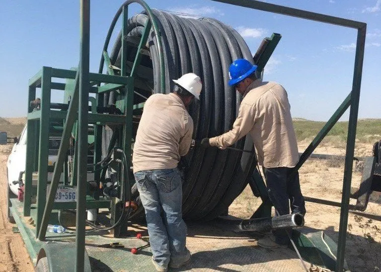 banding and lay down services for oil field